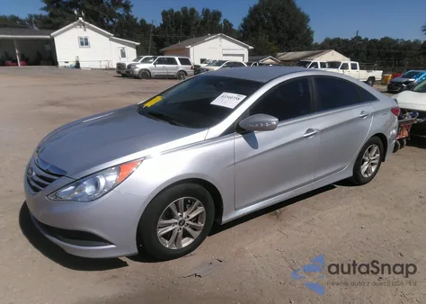 2014 Hyundai Sonata Gls из США, поврежденный, VIN 5NPEB4AC6EH822425